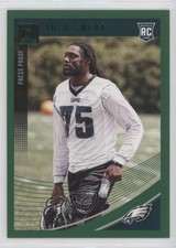 2018 Panini Donruss Rookie Press Proof Green Josh Sweat #397 5cb