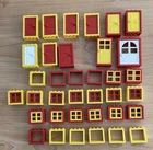 Vintage Lego Basic Fabuland 4130c01, 4130c02, 2352, 4132c01 & 4132c02