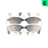Bremsbelagsatz Scheibenbremse Optimal BP-12715 FüR Fiat EVO Abarth 500 595 Punto