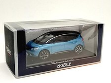 Norev 1:43 Renault Scenic 2016 Light Blue MetAllic Black
