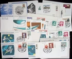 # GERMANY 1986 - 100 FDC, COVER, POSTCARD - SPACE