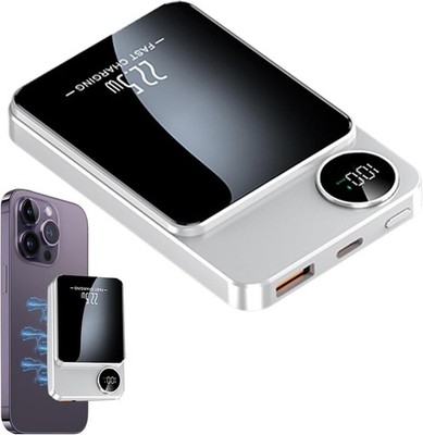 Magsafe Powerbank Tragbares Ladegerät Magnetischer Akkupack für