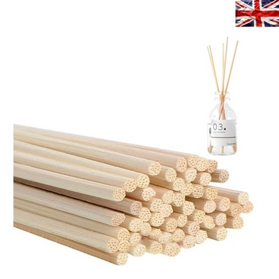 50 Stück Schilf Diffusor Sticks - 19 cm x 3 mm für Wohn- und Büroduft