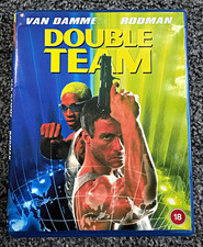 Van Damme Double Team Blu ray movie with customised case and cover pics.