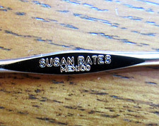 Susan Bates Crochet Hook Size US6/1.6MM Aluminum Silver Mexico