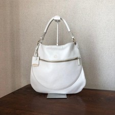 JIL SANDER Vintage Leather Shoulder Bag White 90s Archive Minimalist From Japan