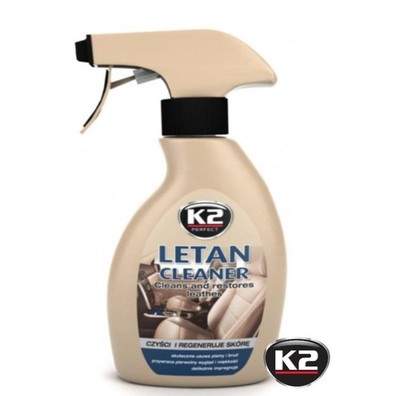 K2 LETAN CLEANER Lederpflege Reiniger und Balsam Lederschutz Sprühflasche 250 ml