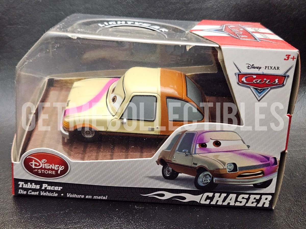DISNEY STORE PIXAR CARS TUBBS PACER WITH SPRAY PAINT SAVE 6% GMC