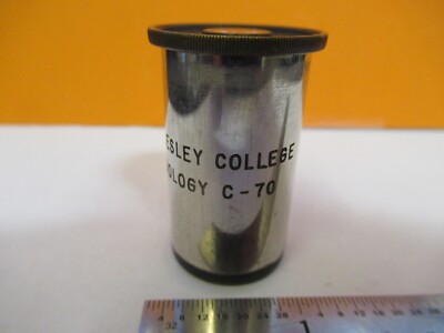 ANTIQUE CARL ZEISS EYEPIECE ''3'' OPTICS MICROSCOPE PART AS PICTURED &8M-A-68