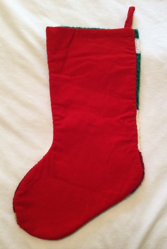 Vintage Weihnachts Nadelspitze Weihnachtsstrumpf - Bild 2 von 3