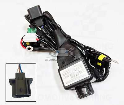 HID Relay Harness H13 (9008) 12V 35W/55W Bi-Xenon Hi/Lo H/L Wiring Controller
