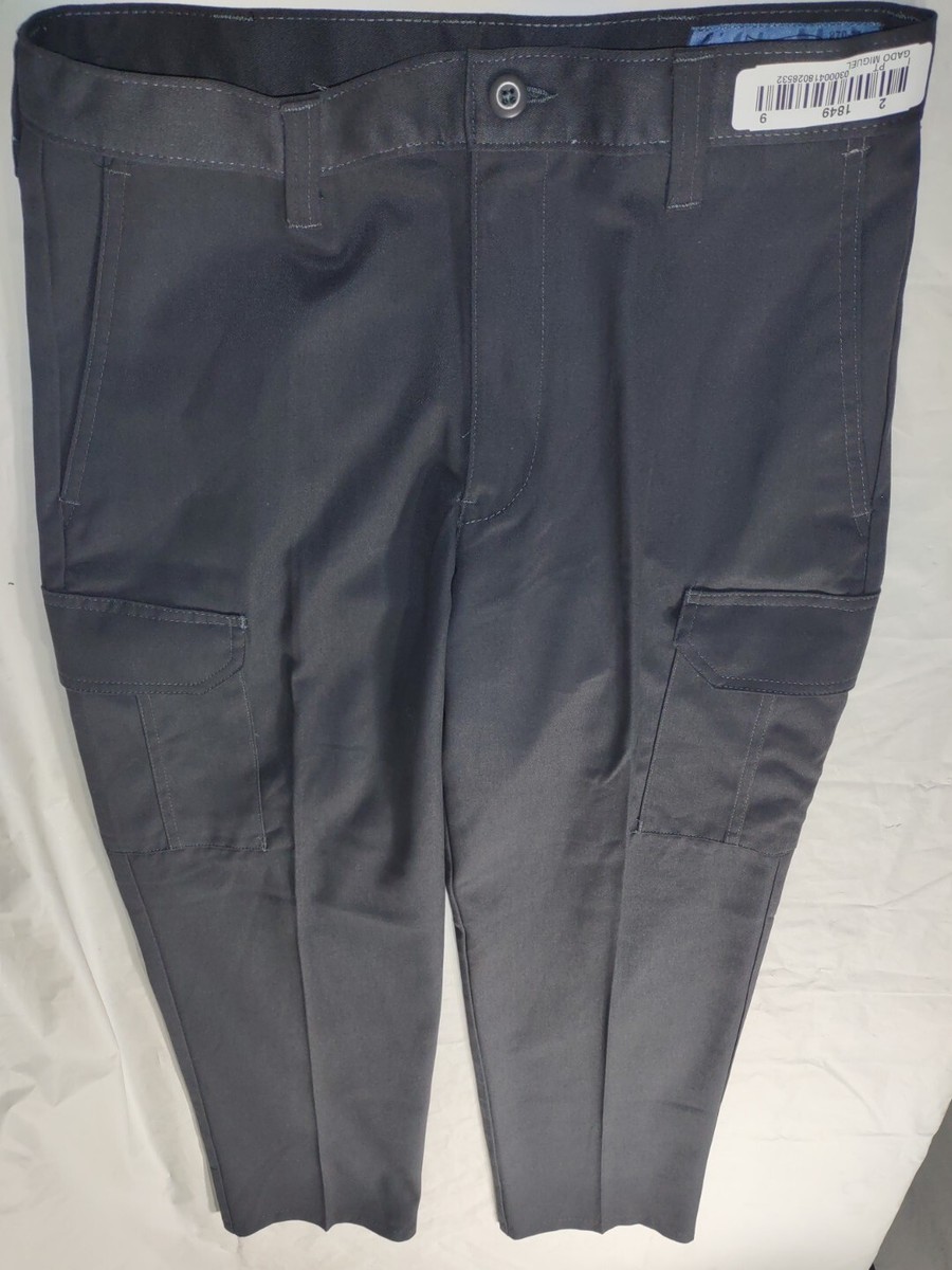 カタログ掲載pants NEW Cintas 270-33 Comfort Flex Men Size 42X22 Gray Cargo