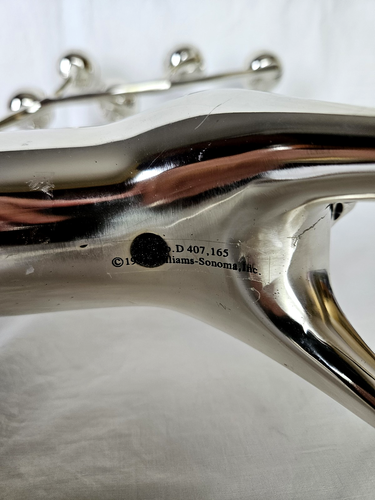 Pottery Barn 10 Point 20" Silver Plated Reindeer Candelabra Candle Holder - Picture 5 of 15
