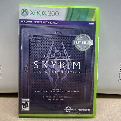 The Elder Scrolls V: Skyrim -- Legendary Edition (Microsoft Xbox 360, 2013)