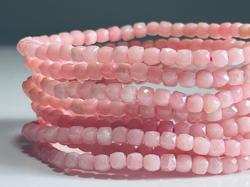 Rosa Opal Stretch Armband facettiert 5mm Top Qualität Natur Heilstein chakra - Bild 4 von 11