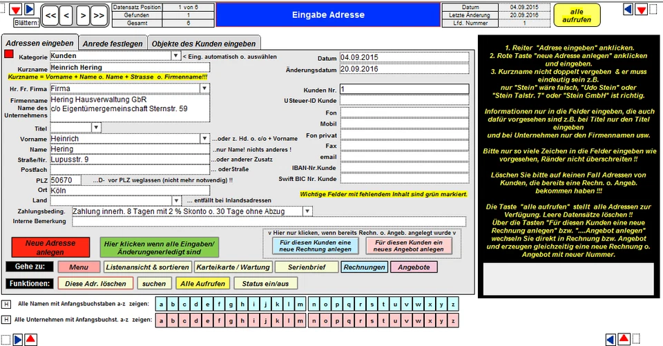 Software Handwerker XL 7 Rechnungsprogramm für alle Handwerker Bau GOBD-KONFORM - Bild 3 von 4