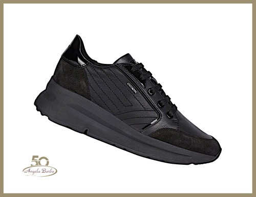 Geox Scarpe da Donna Nuove Sneakers Alte Ginnastica Sportive con Zeppa  Platform | eBay