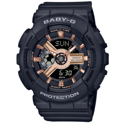 CASIO BABY-G BA-110XRG-1AJF Analog Digital Quartz Watch Black x