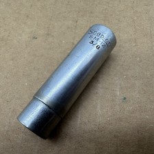 Snap-on Tools USA RARE 9/32" Drive 3/8" SAE 6 Point Deep Socket SM12 Good Shape