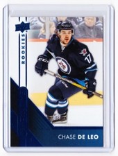 16-17 2016-17 Upper Deck Overtime Blue Rookies #54 Chase De Leo Winnipeg Jets