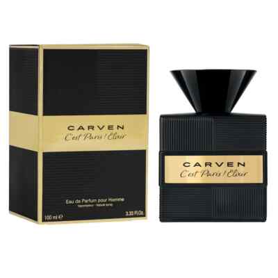 Carven C'est Paris! Elixir pour Homme 3.4 oz / 100 ml  Eau de Parfum