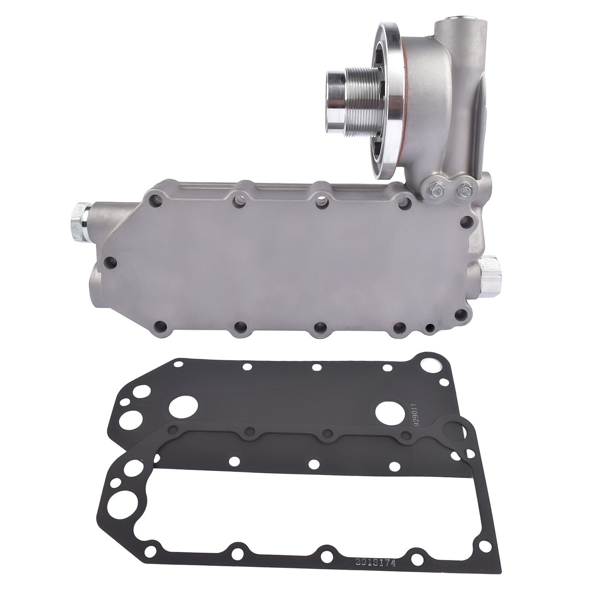 Oil Cooler Cover Filter Head 3974325 for Cummins 6CT ISC QSC 8.3