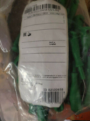50* WAGO 210-658 OPERATING TOOL 3.5 X .5MM SHORT ANGLED BETÄTIGUNGSWERKZEUG NEW