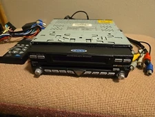 Jensen VM9510 Car Receiver MP3/DVD/Radio Stereo W/ Wires & Remote, 7" LCD Screen