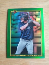Jarred Kelenic 2019 Bowman Chrome 1990 Throwback Green Refractor #d /99 MARINERS