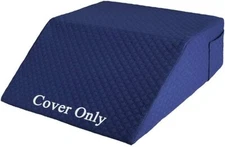 Pillow Wedge Cover for Leg Elevation Knee Replacement Bed Wedge Pillowcase with
