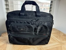 Tumi Alpha Deluxe 26127 Wheeled Brief 17.5