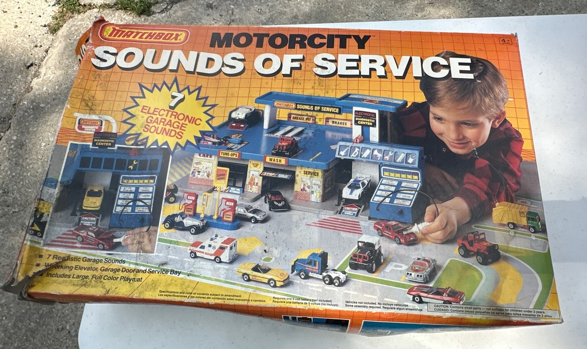 Vintage 1989 Matchbox Sounds of Service w/ Original Box Original