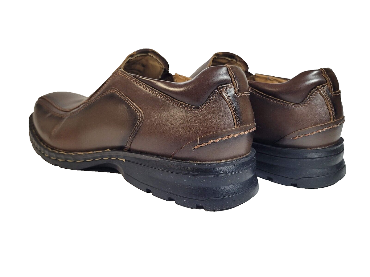 Dockers Mens Brown Genuine Leather Dress Casual Slip-on  display picture 3