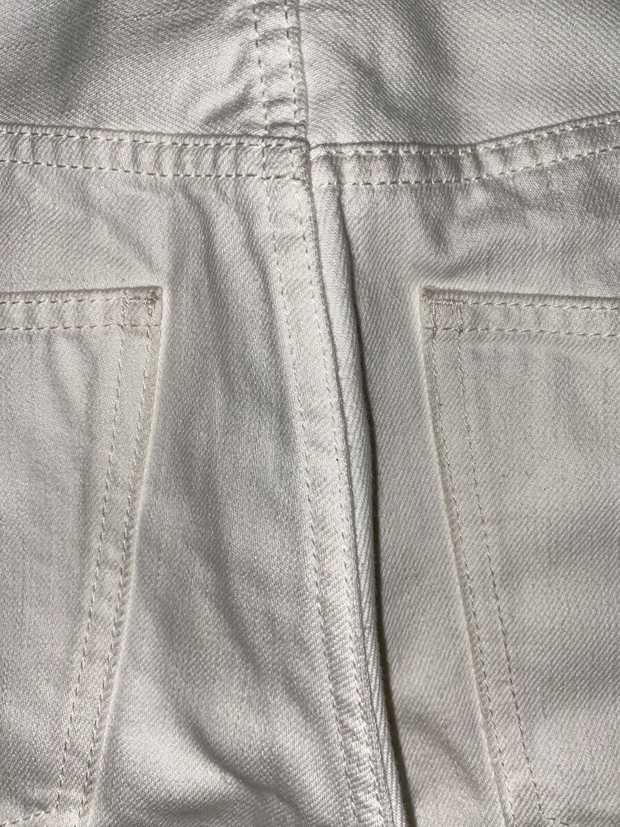 CELINE HOMME HEDI SLIMANE MENS WHITE DENIM SKINNY JEANS SIZE CELINE HOMME HEDI SLIMANE MENS WHITE DENIM SKINNY JEANS SIZE