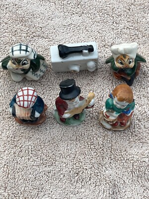 Lot of 6 Vintage Ceramic Figurines Made in Occupied Japan | eBay