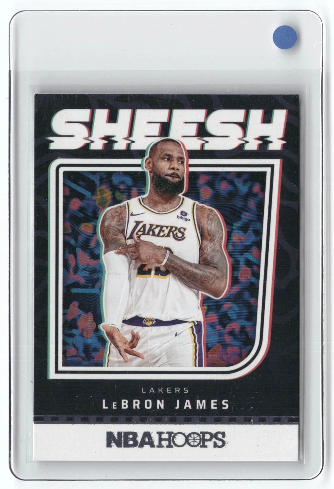 Lebron James trading card