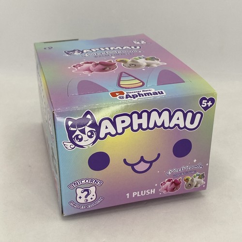 Aphmau MeeMeows NEW Purple Unicorn Cat 6” Limited Edition Mystery Plush Toy - Picture 3 of 7