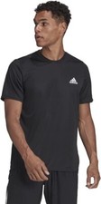 NEW Men's Adidas Designed 4 Movement Black Tee Shirt Size XLarge MSRP 30