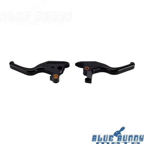 Handguard + Brake Clutch Lever Set For Harley Breakout FXBR Fat Bob FXFBS FXBB/S - Picture 12 of 13