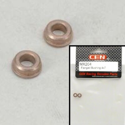 PAIR OF CEN FLANGED BUSHING MX204 FLANGED BUSHING 4X7mm MATRIX TR SPARE PART