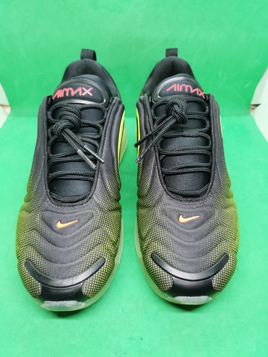Nike Air Max 720 Retro Future AO2924-008 Black Neon Collection Men\'s Size 8 Nike Air Max 720 Retro Future AO2924-008 Black Neon  main image 3