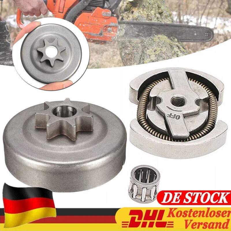 Metal Kettenrad Kupplungssatz Für Husqvarna 136,137 141, 142, 36, 41,235,240 DHL