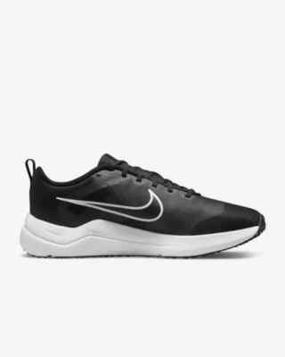 Nike Downshifter 12 Wide Black White Running Shoes Men’s Size 10 Nike Downshifter 12 Black White for Sale | Authenticity  main image 3