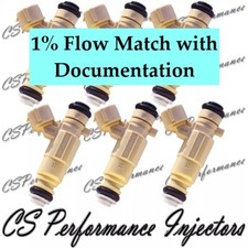 1% Flow Match Fuel Injectors Set (6) 35310-23600 for 06-10 Kia Hyundai 2.7L V6