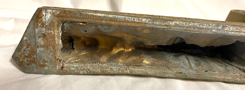 Vintage USA Lite Roman/Greek Horsedrawn Chariot Painted Mantle Clock Base - Picture 15 of 17