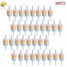 Universal Fuel Filter 36 Pack 1/4" x 5/16" Gas Inline For Kawasaki Kohler Briggs