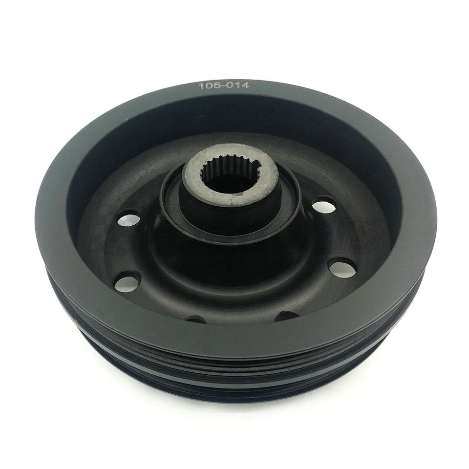 Engine Harmonic Balancer for 1992-1995 Honda Civic Civic del Sol Automatic 1.5L - Изображение 3 из 4