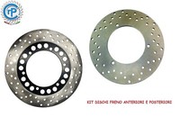 Set Bremsscheiben Vorne Und Hinten Yamaha Majesty Yp 250 A 2000 2003