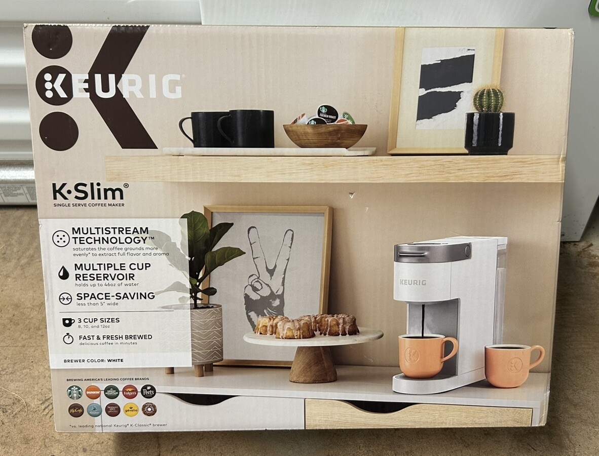 Pod Coffee Machine Keurig K Slim Dimensions Keurig K-Slim Single