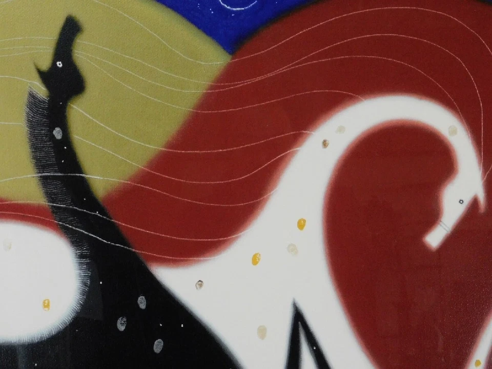 Serigrafía Original Govinder Nazran (Reino Unido) Impresión Artística Numerada Enmarcada Foto 3 de 4